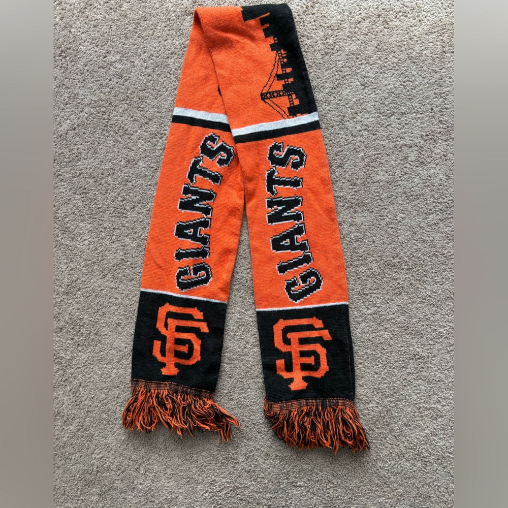 San Francisco Giants Orange and Black Scarf
